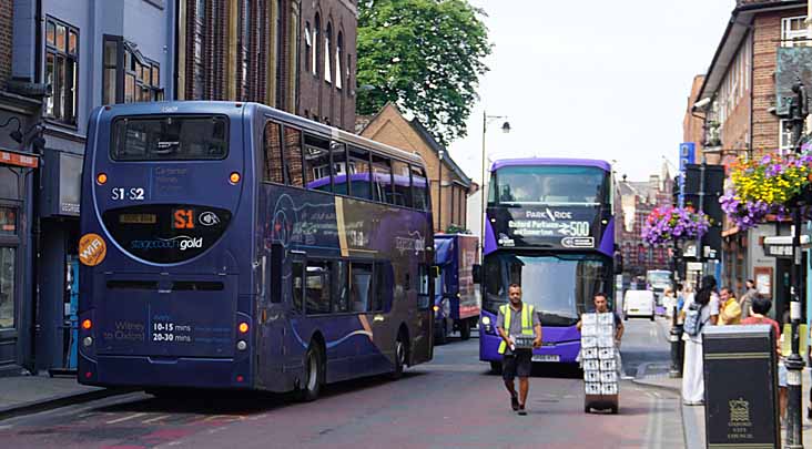 Stagecoach Oxford Scania N230UD ADL Gold 15609 & Oxford Streetdeck 664